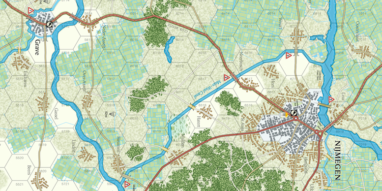 On Hell's Highway Map Small